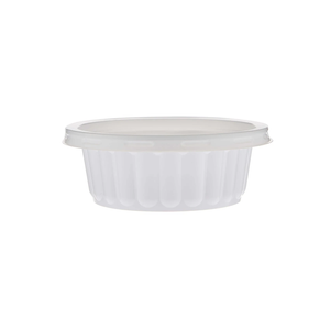 Plastic Bowl & Lid PP White (1000pcs)