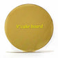 Cake Board Round Gold (50pcs)