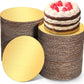 Cake Board Round Gold (50pcs)