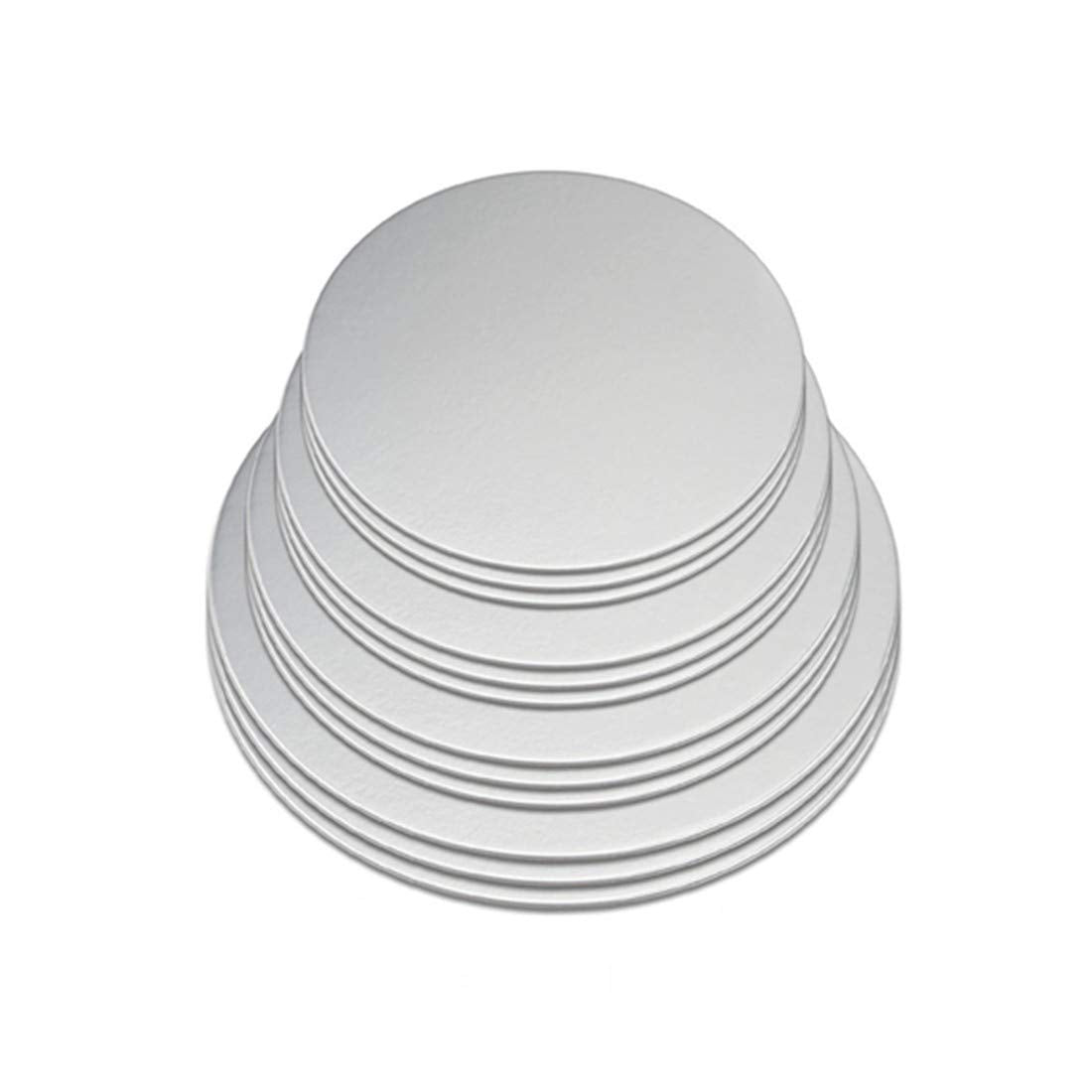 Cake Board Round Silver (50pcs)