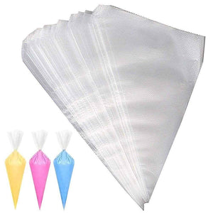 Piping Bag Clear Plastic  (100pcs)