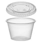 Portion Cup Clear & Lid (2000pcs)