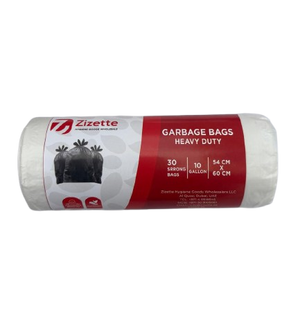 Biodegradable White Garbage Bags 46cm*52cm, 5gallons, Promo Pack of 4(120 bags)