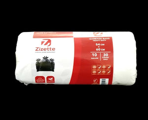 Biodegradable Garbage Bags 54cmx60cm, 10 Gallon 30Pcs Roll